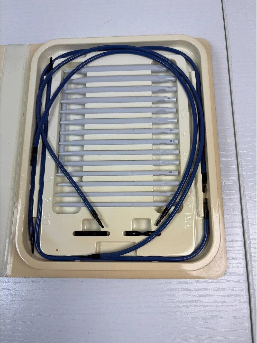Vintage Denise Interchangeable Knitting Needles Set Blue Box Complete w/ Extras